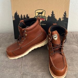 Irish Setter Wingshooter ST Waterproof Safety Toe work boots for men